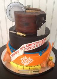 Home Depot Chinese Food Themed Anniversary Anniversary Construction Cake Dad Cake Tool Cake