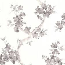 Black And White Floral Wallpaper Canada Mercutio Black White 60 Roll Http M Homedepot Com P Graham Brown 56 Sq Ft Mercutio Black Whit White And Silver Wallpaper Silver Wallpaper White Wallpaper