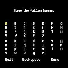 This font is also called the undertale logo font. Names Undertale Wiki Fandom