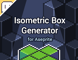 Pixel art is fundamental for understanding how digital art, games, and programming work. Isometric Box Generator For Aseprite By Darkwark
