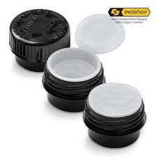 3ml Plastic Child Resistant Concentrate Containers W Silicone 1000 Qty Container Jar Polypropylene Plastic