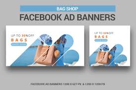 Bag Shop Facebook Ad Banners Facebook Ads Design Banner Ads Facebook Ad