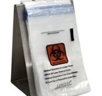 Labtite Specimen Transport Biohazard Bag Absorbent 6x10" 500/Case