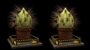 The longer, sharper quills take longer to be dissolved by the body chemistry. Artstation Small Cactus Plant Tobias Jung
