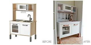 Turning ikea's play kitchen into a white, modern dreamy kitchen. Conservamom Ikea Play Kitchen Transformation Tutorial Conservamom