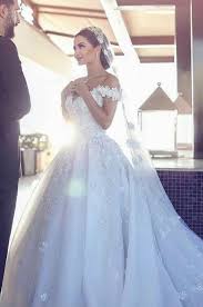Ball Gown And Low Shoulder Wedding Dress M 2346 Ball Gown Wedding Dress Princess Wedding Dresses Ball Gowns Wedding
