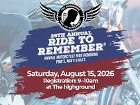 26th Annual Ride to Remember®