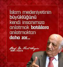 İslam tarihi, bilim ve teknoloji tarihi alanında çalışmalarıyla tanınmaktadır. Selami Haktan Auf Twitter Islam Medeniyetinin Buyuklugunu Kendi Insanimiza Anlatmak Batililara Anlatmaktan Daha Zor Prof Dr Fuat Sezgin