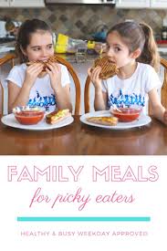 I have three, little picky eaters at my house which can make dinnertime a battle! Family Dinner Ideas For Picky Eaters A Healthy Slice Of Life