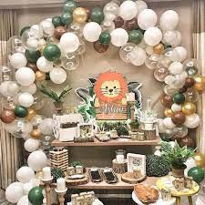 119pcs Retro Dusty Sage Green Balloons Garland Arch Kit With Etsy Unique Baby Shower Themes Baby Shower Themes Boy Baby Shower Themes