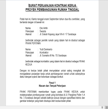 Pengadaan material, tenaga kerja, peralatan dan perlengkapan, jenis pekerjaan, serta segala sistem yang diperlukan untuk melaksanakan proyek pekerjaan. Cara Membuat Surat Perjanjian Kerja Agar Kontraktor Bangunan Tidak Kabur Homeshabby Com Design Home Plans Home Decorating And Interior Design