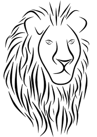 Dibujo De Tatuaje De Leon Para Colorear Dibujos Para Colorear Imprimir Gratis