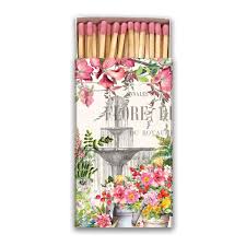 Garden Flowers Decorative Matchbox These Decorative Matches Make A Great Hostess Gift Alone Or Along With A Candle 50 Decorative Matches Holiday Birds Decor