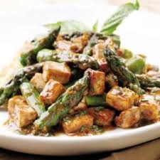 Savory Orange Roasted Tofu Asparagus Recipe Asparagus Recipe Healthy Recipes Vegetarian Recipes