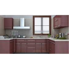 This storage cabinet makes a great addition to the kitchen, walkway, garage or your office. U Shape Modern Pvc Modular Kitchen Kitchen Cabinets Rs 600 Square Feet Id 21265297088
