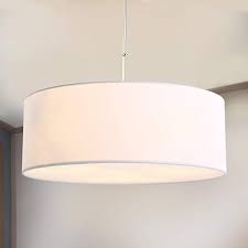 Pendant Light Spakrsor Ceiling Hanging Lamp Modern Fabric Light Shade Large White Drum Lampshade Round For Bedroom Dining Drum Lampshade Hanging Lamp Lamp