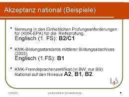 Hier ist ein beispiel aus. Gemeinsamer Europischer Referenzrahmen Ger Fr Sprachen Standards Fr