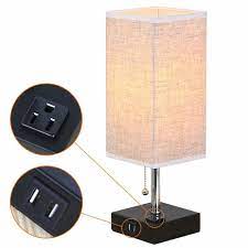 Looking for a good deal on usb lamps? China Jlt 9448 Modern Bedside Linen Shade Dual 2 1a Usb Charging Port Table Desk Lamps With Outlet China Usb Charging Table Lamp Usb Table Lamp