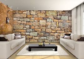 Hyfive® brick effect wallpaper 3d brick stone natural grey wallpaper 10m x 0.53 m. Brick Effect Wall Garden Custom Wallpaper Mural Print By Jw Shutterstock