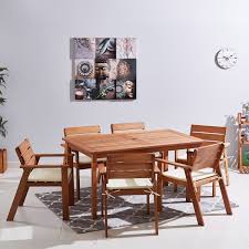 Chair pads with memory foam are a great alternative for people who are looking to invest in a quality set of chair pads they can use for years to come. Shop Bahama 6 Seater Outdoor Dining Set With Seat Cushions Online Home Box Uae