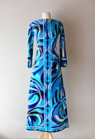 Vintage 1960s Emilio Pucci Dress Vintage Emilio Pucci Velvet Maxi Dress Full Length Gown Vintage Pucc Vintage Dresses 1960s Vintage Dresses Vintage Outfits