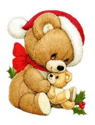 Imagens de ursinhos fofos para decoupage no Natal | Natal ...