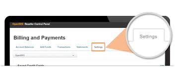 Financial Management Now In The Control Panel Opensrs