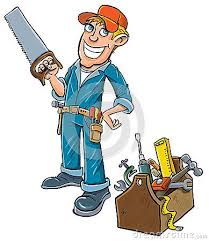 Cartoon Handyman With Toolbox Man Clipart Handyman Logo Cartoon Check out our cartoon logo selection for the very best in unique or custom, handmade pieces from our digital shops. cartoon handyman with toolbox man