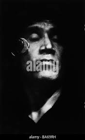 Portrait of former Dr. Feelgood guitarist Wilko Johnson Stock Photo