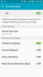 If you have enabled the screen lock, you will have to enter your pattern, pin, or password first to select none. Use Directional Swipes To Unlock Your Galaxy S6 With The Hidden Direction Lock Feature Samsung Galaxy S6 Gadget Hacks