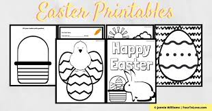 Pictures on this site are only intended as a free resource for kids or children. 6 Easter Coloring Pages And Printable Activities For Kids Four To Love