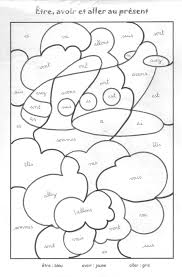 121 Dessins De Coloriage Magique Ce1 A Imprimer Learning French For Kids French Worksheets Teaching French