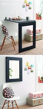 Akilli Mobilyalar Duvara Monte Edilmis Acilabilen Masalar Ev Gezmesi Ic Mekan Fikirleri Mobilya Kendin Yap Ev Dekorasyonu