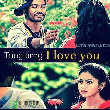 Often, love could be difficult to express, you may feel weak and unable to talk if you're in true love. Kutty Movie Love Quotes Hover Me