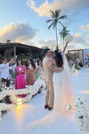 Casamento inesquecível de Tatá Canhedo e Diego Pessoa agita Milagres