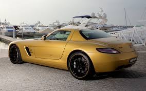 2010 Mercedes Benz Sls Amg Desert Gold Wallpapers And Hd Images Car Pixel