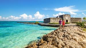 Up to seven cruise ships can dock at the prince george wharf cruise terminal minibuses (locally known as jitneys) act as the bus system of nassau city and new providence island. The Forts Of Nassau Paradise Island Activities In The Bahamas