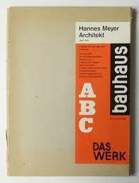 hannes meyer architekt 1889 1954 abc bauhaus das werk schriften der zwanziger jahre バウハウス パンフレット タイポ