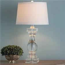 Crystal Clear Balustrade Table Lamp Shades Of Light Crystal Lamp Table Lamp Lamp Inspiration