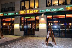 Kurfürstendamm 100, 10709, charlottenburg, berlin. Facade Of The Restaurant In The January Night Bild Von Das Haus Der 100 Biere Berlin Tripadvisor