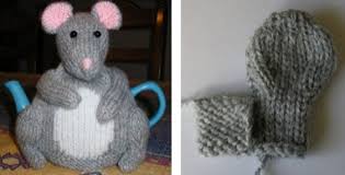 Cozy → coffee / tea pot. Little Mouse Knitted Tea Cozy Free Knitting Pattern