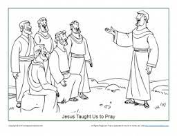 Our aim was to translate the  jesus is king  themes from the bible into a simple visual tool for teaching kids about following jesus. Jesus Taught Us How To Pray Coloring Page