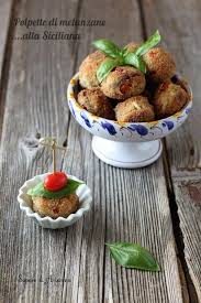 Polpette Di Melanzane Alla Siciliana Sapore Di Arianna Nel 2020 Polpette Idee Alimentari Melanzane
