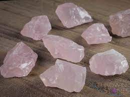 Rose Quartz Raw Stones L Xxxl Rose Quartz Crystals Raw Etsy Rose Quartz Crystal Rose Quartz Crystals