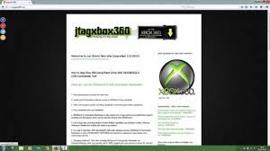 How To Jtag Xbox 360 Temporarily With A Usb Flashdrive Softmod Xbox 360 Usb Xbox