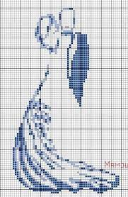 Get unlimited access to hundreds of free patterns. Le Blog De Mamou Wedding Cross Stitch Patterns Wedding Cross Stitch Cross Stitch Silhouette