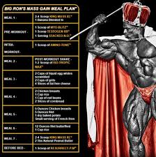 Big Ron S Mass Gain Meal Plan Ronnie Coleman Bodybuilder