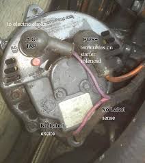 Example of image found in a repair manual. Alternator Swap Wiring Woes The Hull Truth Boating And Fishing Forum
