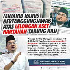 Its total current equity assets under management to date worth about. Mujahid Harus Bertanggungjawab Atas Lelongan Aset Hartanah Tabung Haji Editor Malaysia