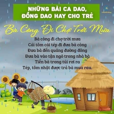 NHỮNG BÀI CA DAO - ĐỒNG DAO HAY CHO TRẺ